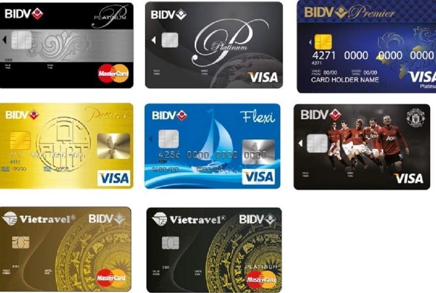 Nên lựa chọn loại thẻ nào của BIDV?