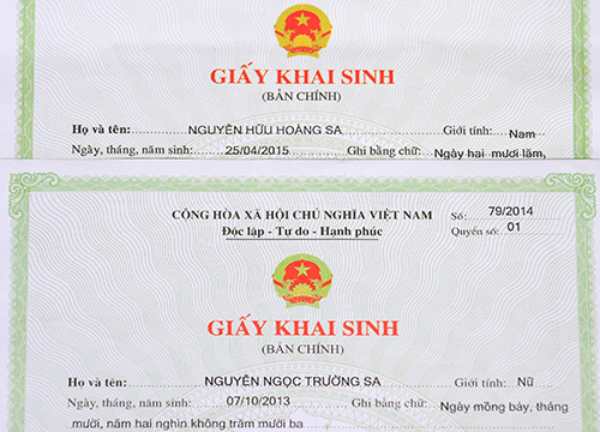 ngày sinh trên Giấy khai sinh là âm hay dương