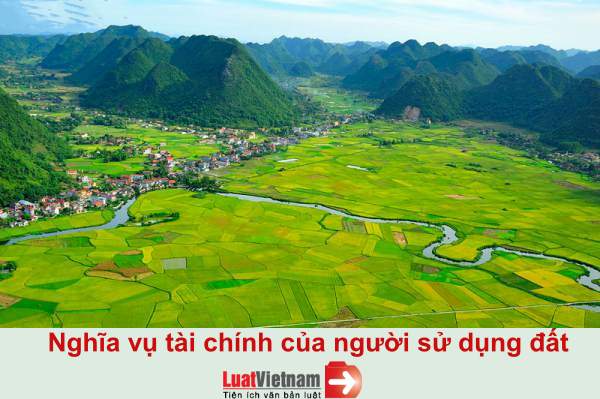 Toàn bộ các khoản tiền phải nộp của người sử dụng đất