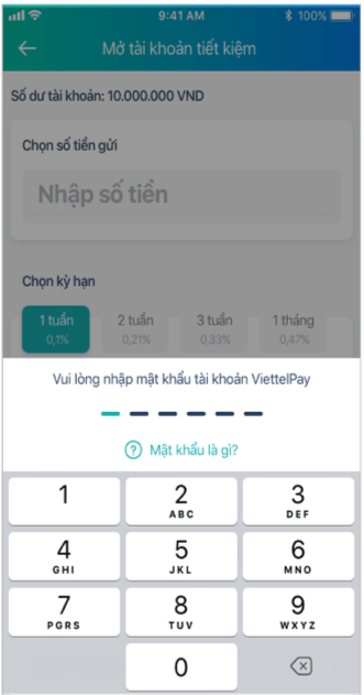 Nhập mã OTP