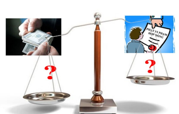 phạt vi phạm và bồi thường thiệt hại