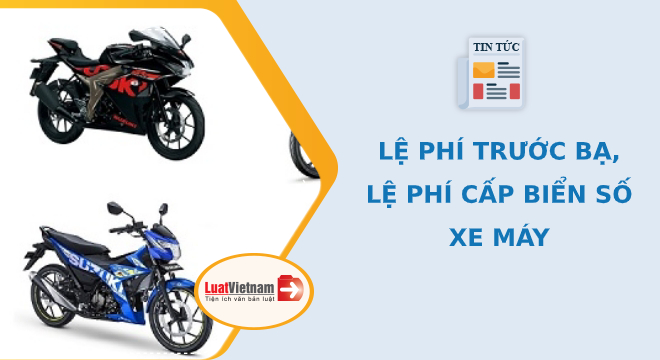 phí cấp biển số xe máy