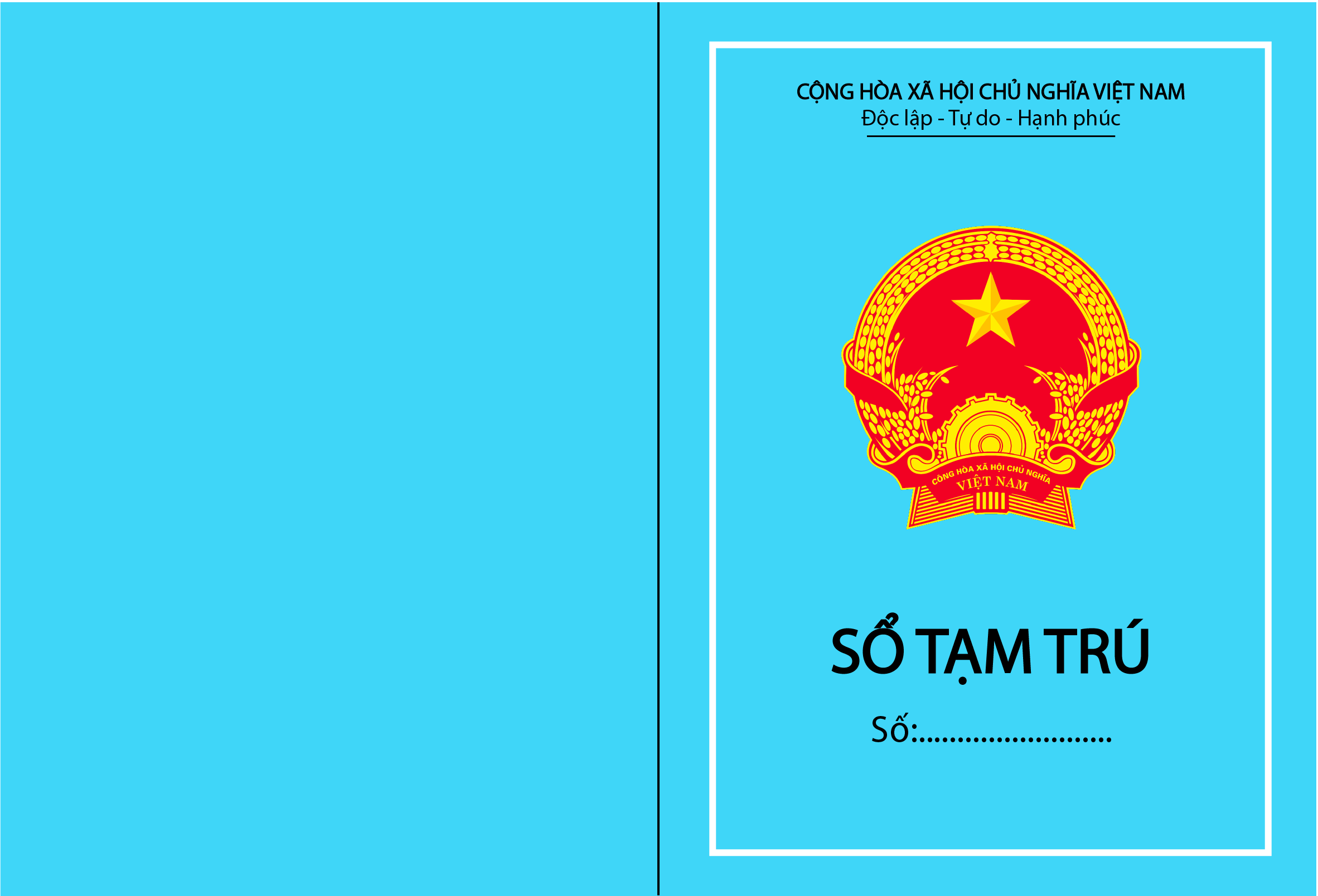 Sổ tạm trú KT3