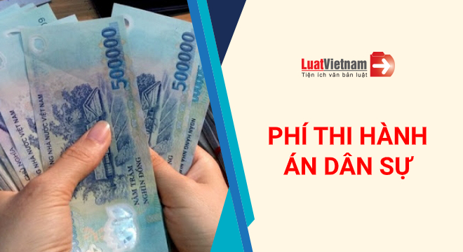 phí thi hành án
