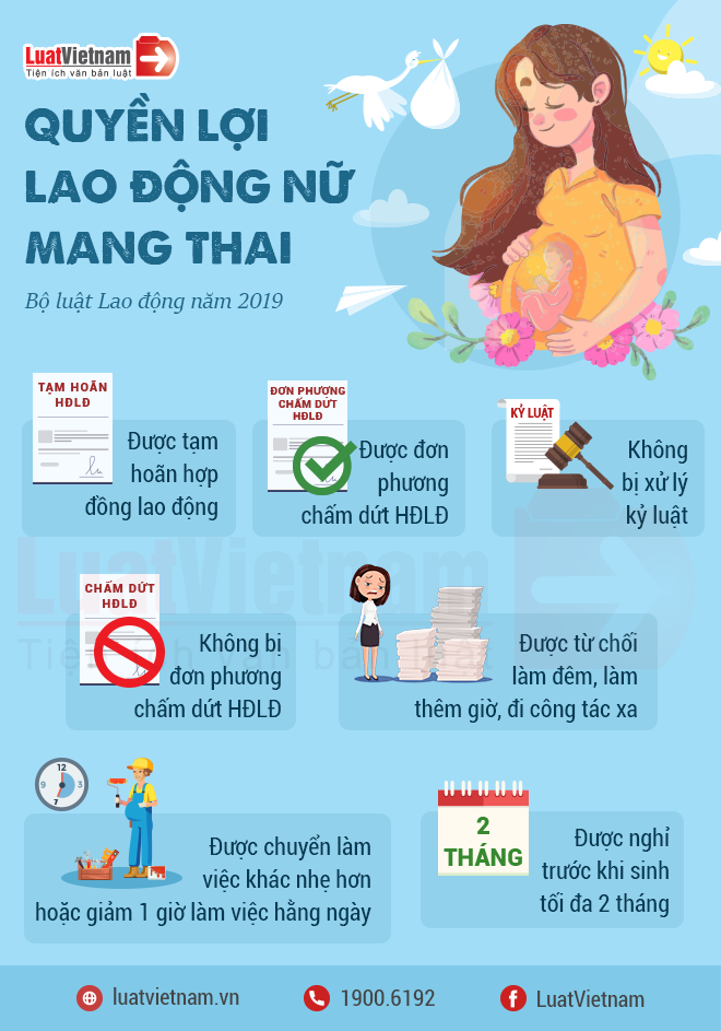 quyen loi lao dong nu mang thai