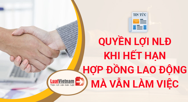 Quyền lợi người lao động vẫn làm việc khi hết hạn hợp đồng