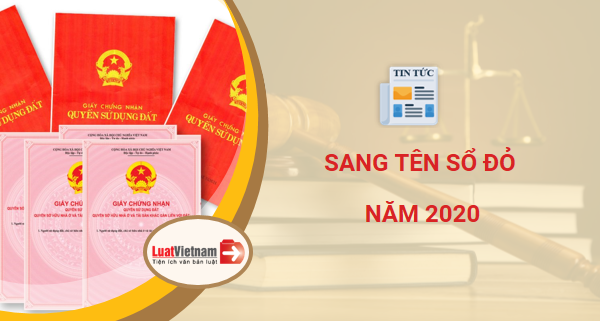 thủ tục sang tên Sổ đỏ