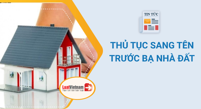 sang tên trước bạ