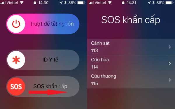 Miễn phí cuộc gọi đến số điện thoại khẩn cấp 113, 114, 115