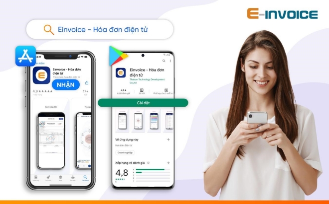 tải app E-invoice