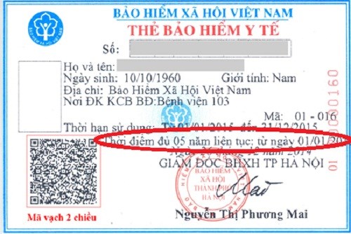 quyền lợi khi đóng BHYT 5 năm liên tục