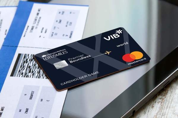 Thẻ tín dụng VIB Premier Boundless Mastercard