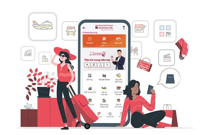 Chuyển tiền nhanh liên ngân hàng qua E-mobile Banking