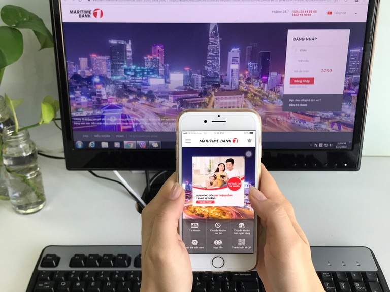 Chuyển khoản nhanh 24/7 MSB trên mBanking