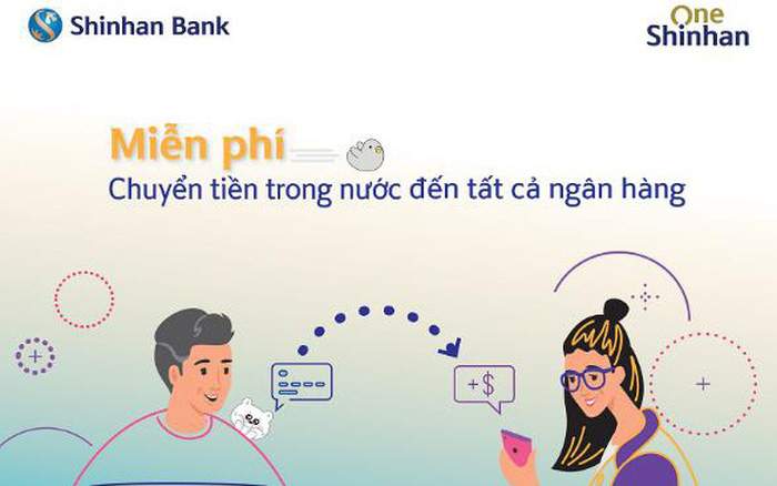 Chuyển tiền nhanh 24/7 Shinhan Bank