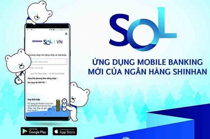 Ứng dụng chuyển tiền Mobibanking Shinhan Bank