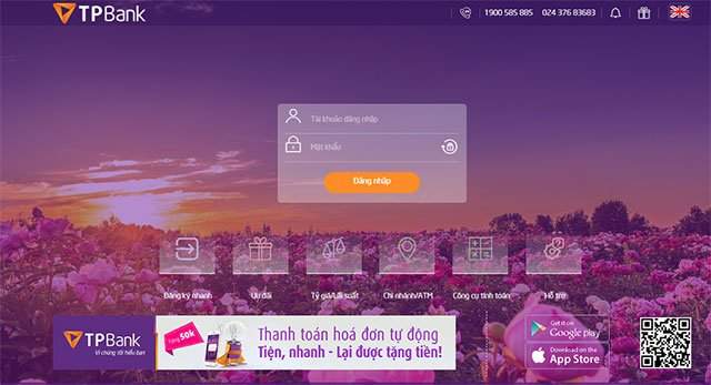 Chuyển tiền theo danh sách trên Internet Banking ngân hàng TPBank