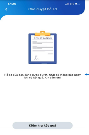 Tài khoản của khách hàng được kích hoạt
