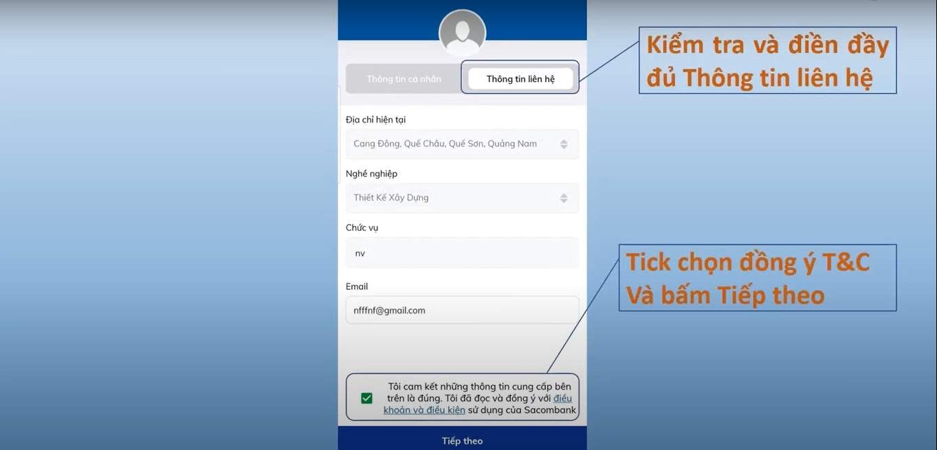 Tích chọn đồng ý