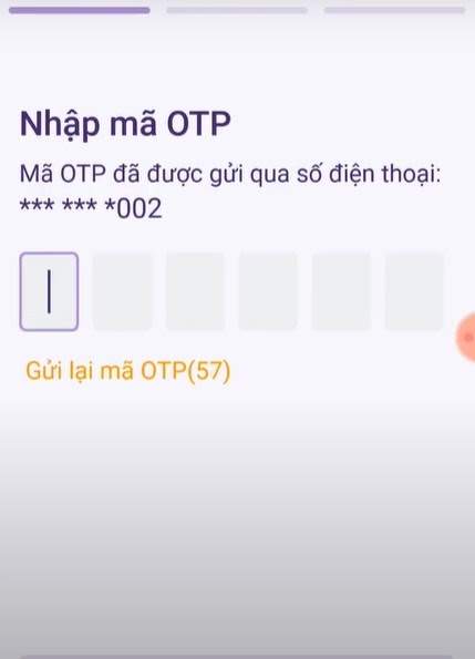 Nhập mã OTP