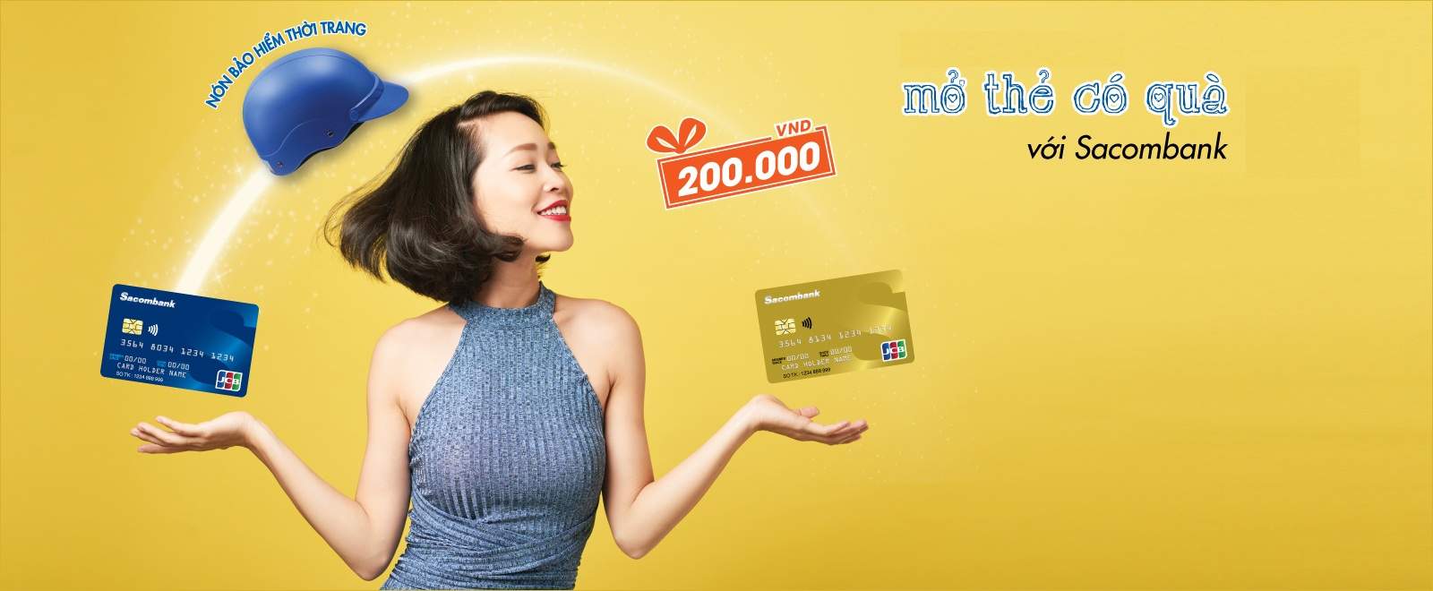 Ưu đãi thẻ tín dụng SacomBank