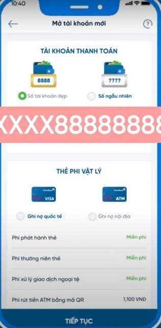 Chọn tài khoản số đẹp