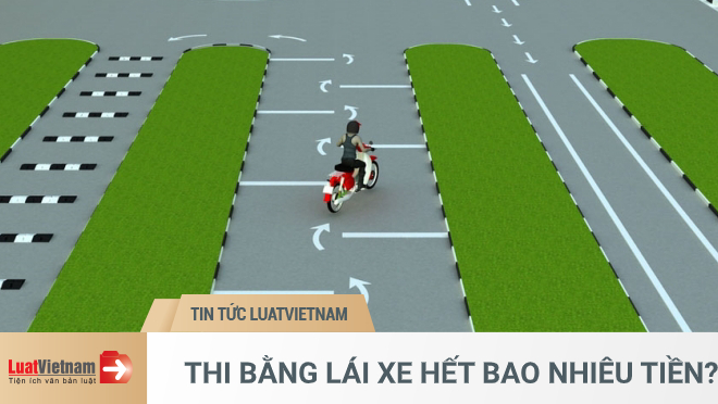 thi bằng lái xe hết bao nhiêu tiền