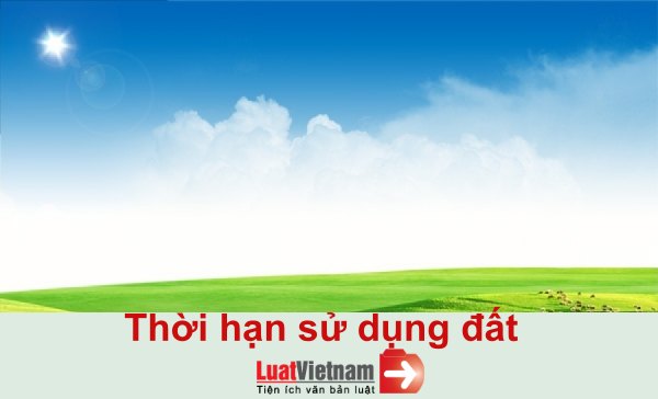 Thời hạn sử dụng đất