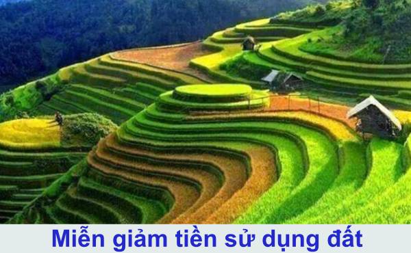 thủ tục miễn giảm tiền sử dụng đất