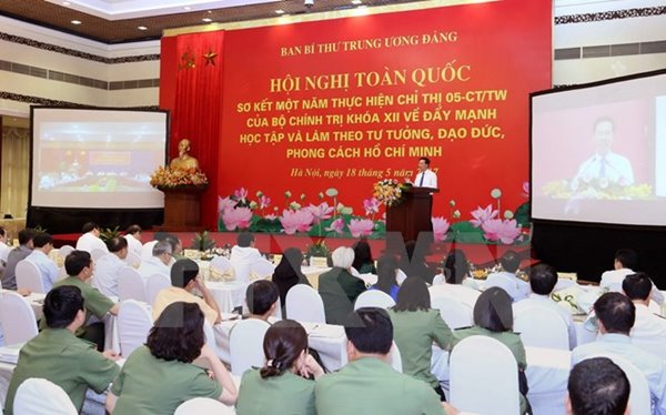 thực hiện theo chỉ thị 05