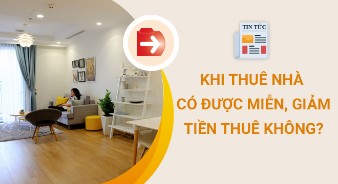 Thuê nhà có được giảm tiền