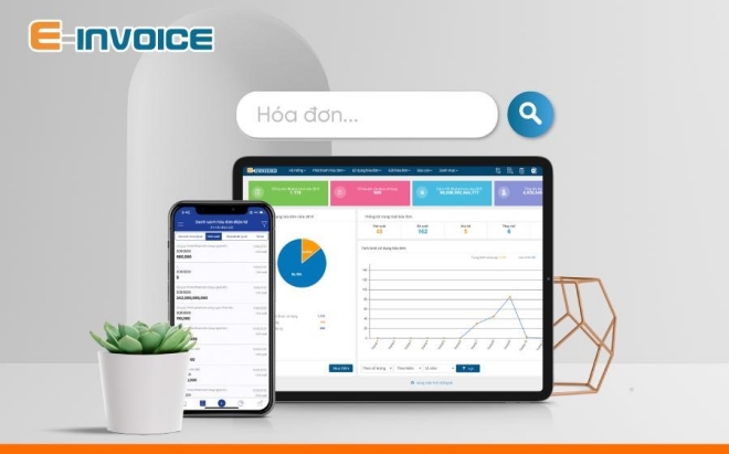 tra cứu hóa đơn với app E-invoice