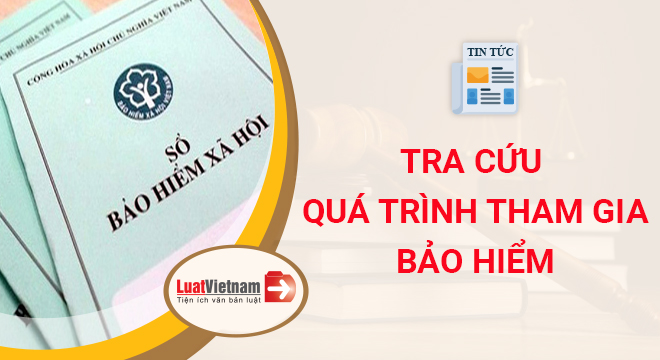 tra cứu quá trình tham gia bảo hiểm