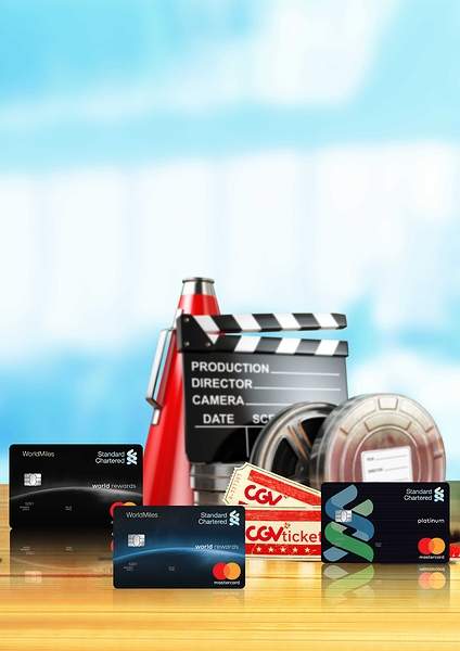 Ưu đãi thẻ tín dụng SC với CGV