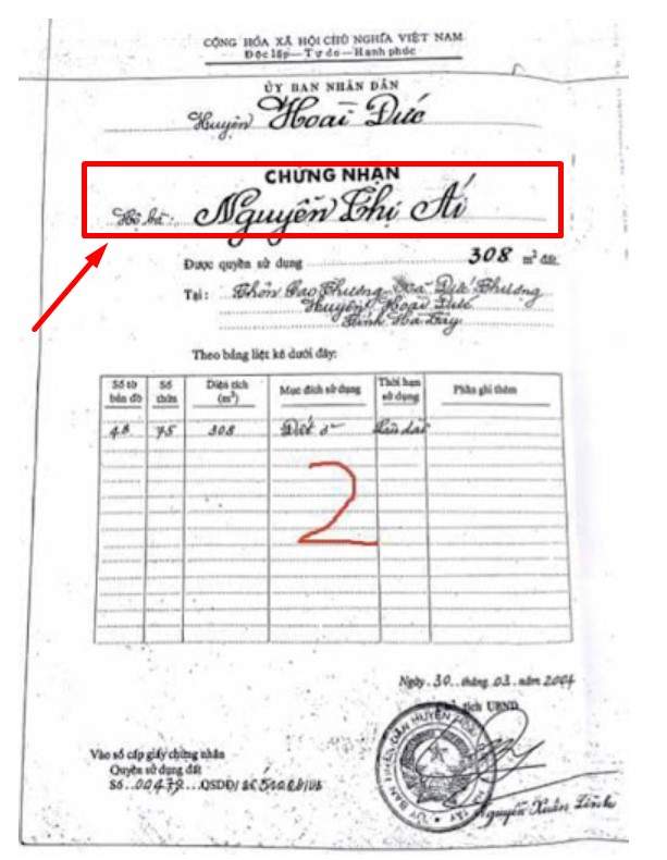 Vay thế chấp sổ đỏ hộ gia đình