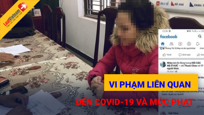 vi phạm liên quan đến dịch Covid-19