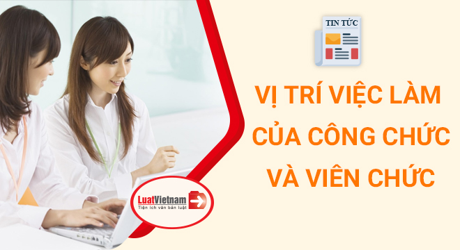 vị trí việc làm