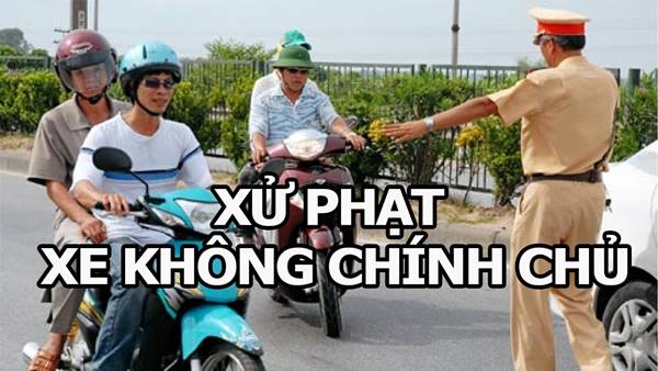 xe không chính chủ