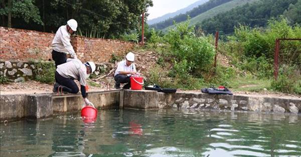 xử lý ô nhiễm nước sạch sông Đà