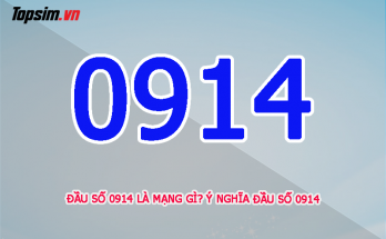 Đầu số 0914 là mạng gì và ý nghĩa đầu số 0914? - JCP Media Room