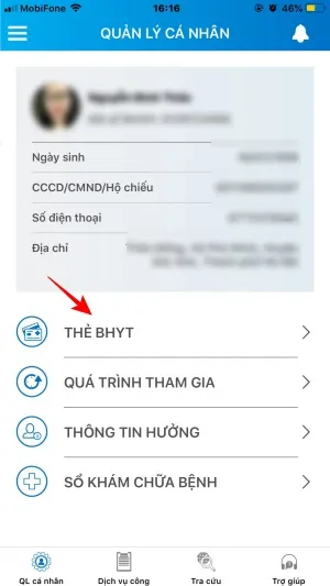 tra cuu gia tri su dung the bhyt anh 6