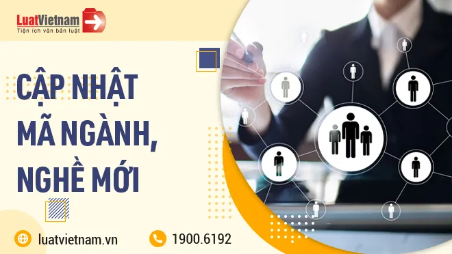 cap nhat ma nganh nghe moi