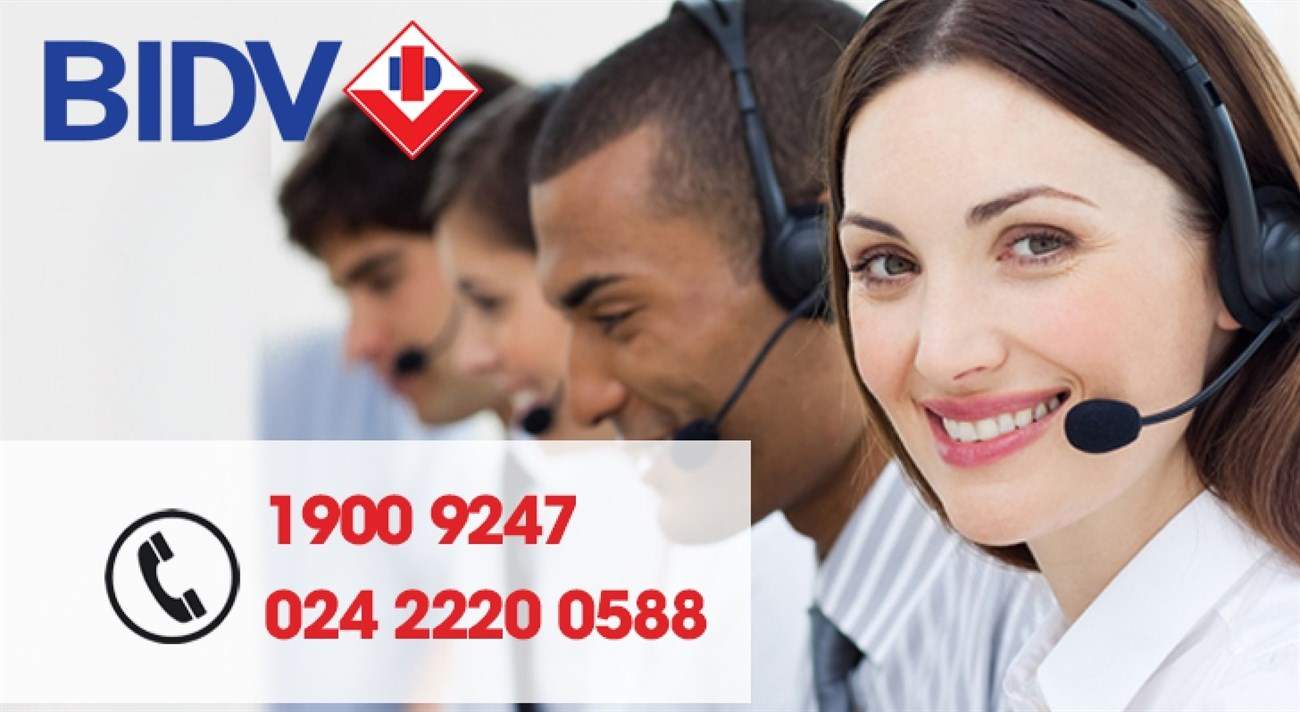 Gọi đến số tổng đài của BIDV để được tư vấn về tài khoản số đẹp