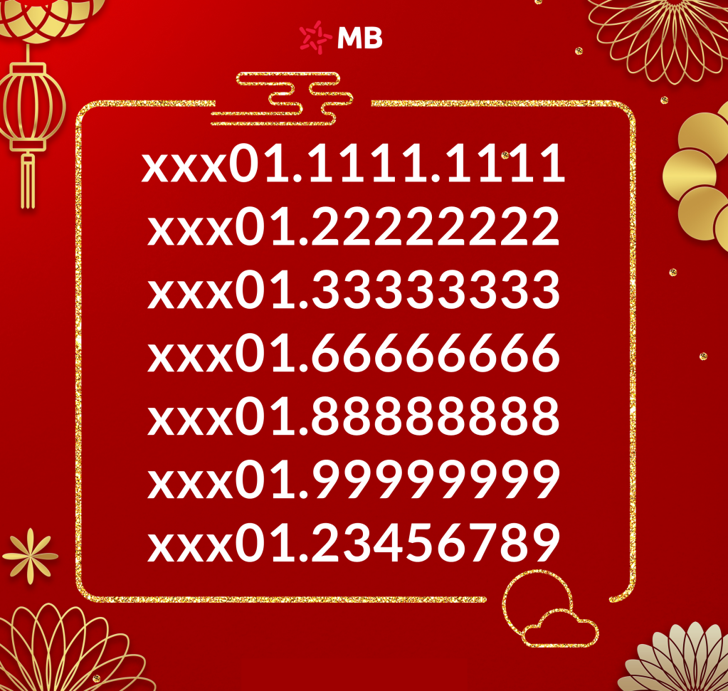 Lưu ý khi mua tài khoản số đẹp MB Bank online