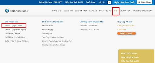 Chọn thẻ tín dụng cá nhân