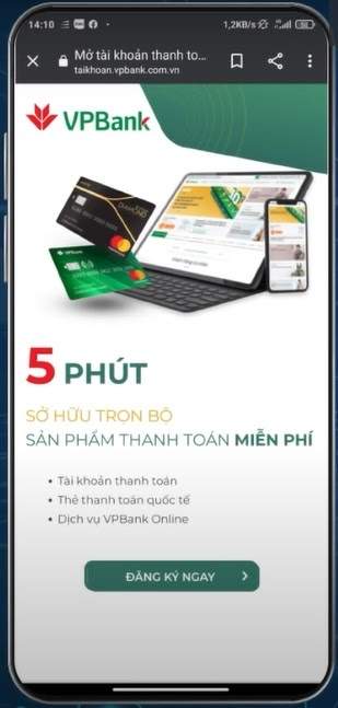 Chọn đăng ký ngay