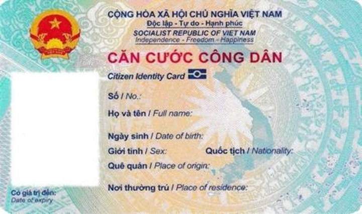  Khách hàng cần chuẩn bị căn cước công dân để mở tài khoản số đẹp BIDV