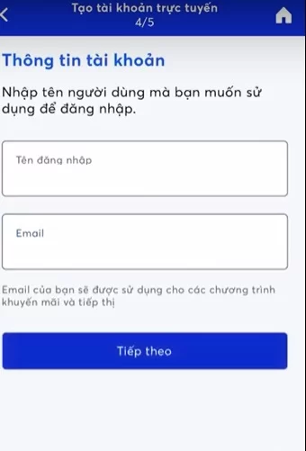 Nhập tên đăng nhập