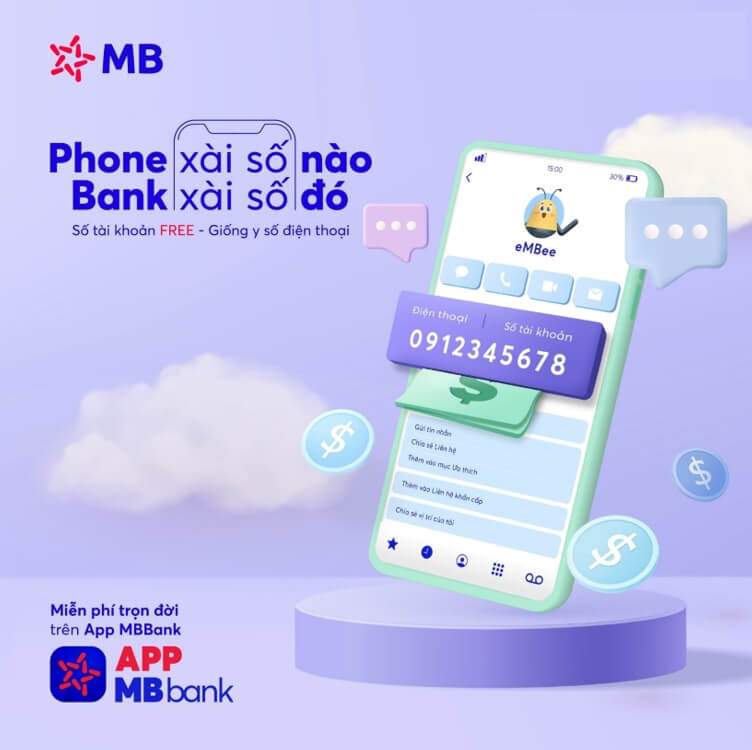 Mở tài khoản số đẹp MB để tận hưởng nhiều ưu đãi