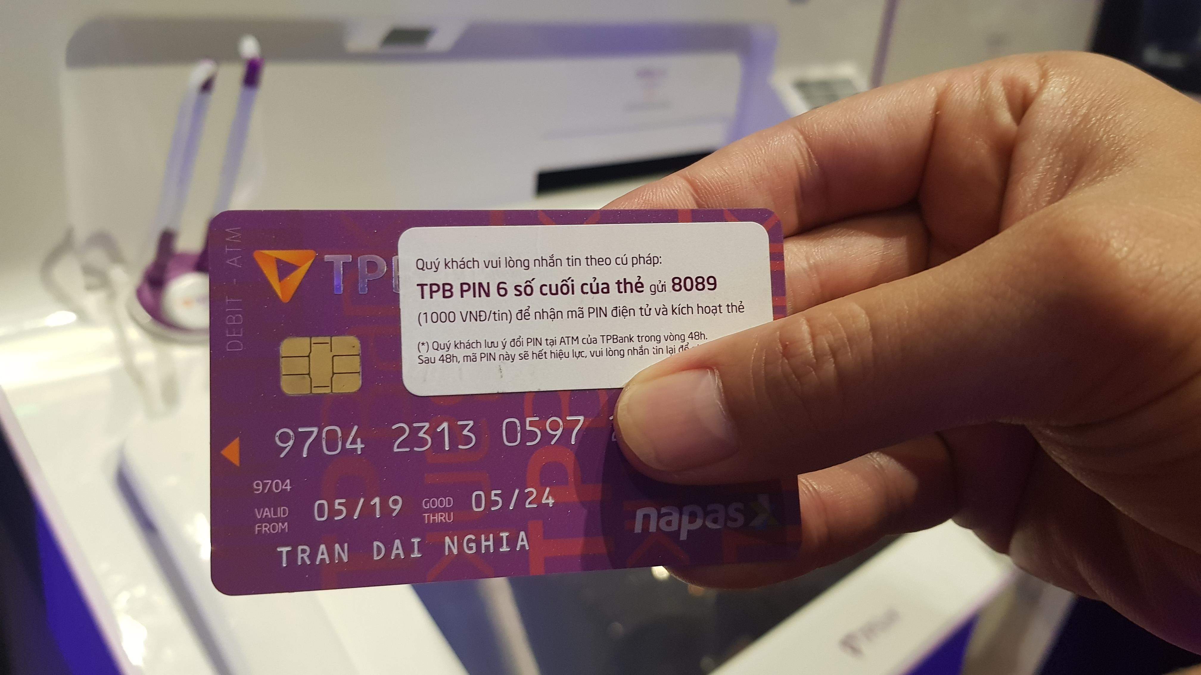 Phí chọn số tài khoản đẹp TPBank